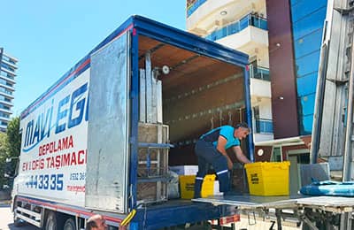 Mavi Ege Nakliyat İzmir şehir içi nakliye hizmetinde
