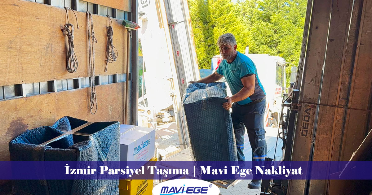 Mavi Ege Nakliyat İzmir Parsiyel Taşıma