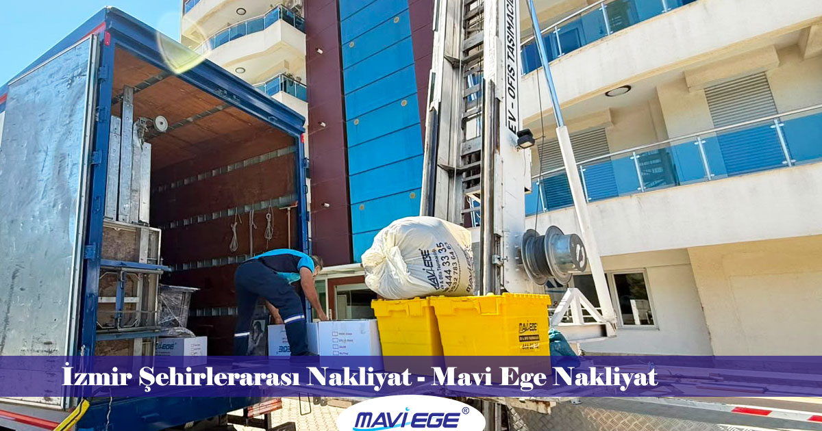 Mavi Ege Nakliyat kapalı kasa aracımızla İzmir şehirlerarası nakliyat hizmetindeyiz